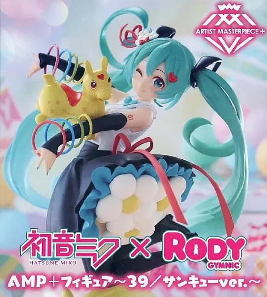 HATSUNE MIKU X RODY AMP+ PVC STATUE THANK YOU VER REISSUE 20 CM